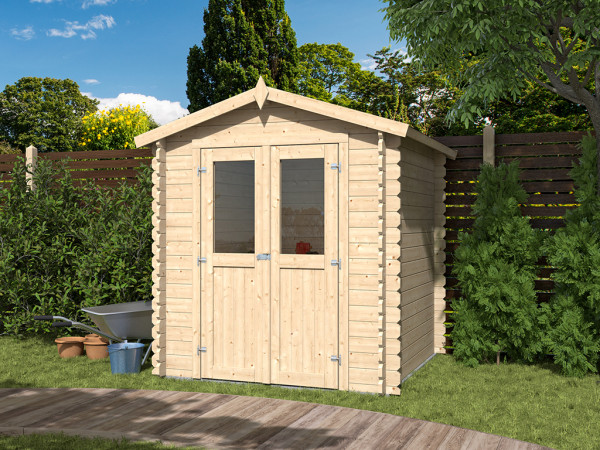 Tuinhuis "Mini 2 C" 28 mm zadeldak BBH