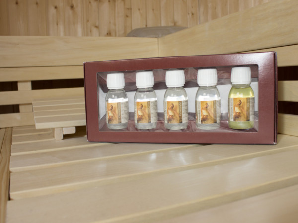 Sauna-infusie concentraat set 5-delig