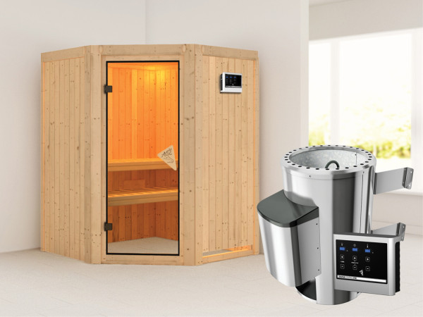 Systeemsauna Nanja incl. Plug & Play saunakachel externe besturing