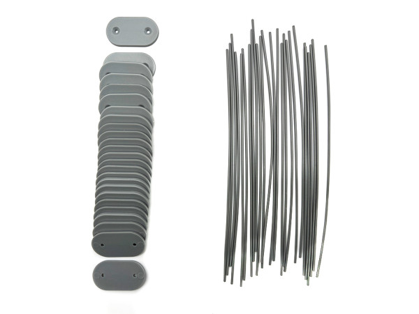 Bevestigingskit voor PVC privacymatten