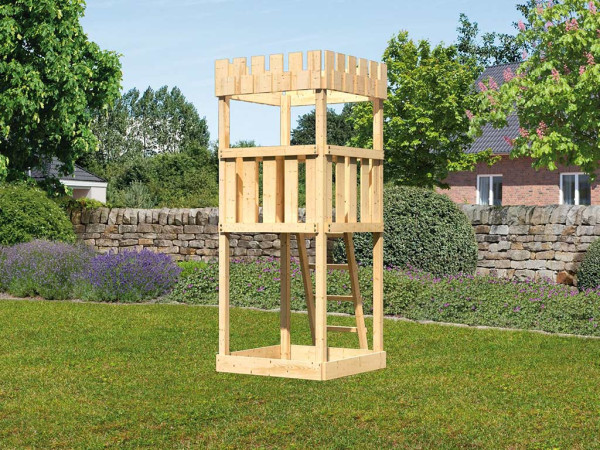 Speeltoren ridderkasteel Leeuwenhart naturel