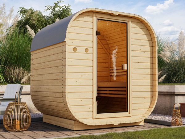 Barrelsauna 38 mm Quadro 1 Premium