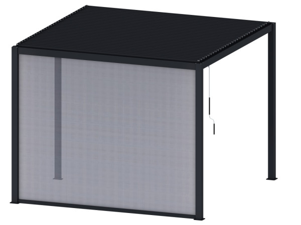 Zonwering Antraciet voor Pergola 3,94 x 3,94