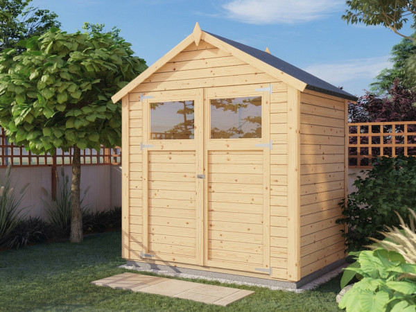 Tuinhuis "Sylta 1" 14 mm onbehandeld naturel