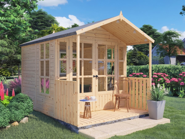 Tuinhuis Hanley 19 mm naturel