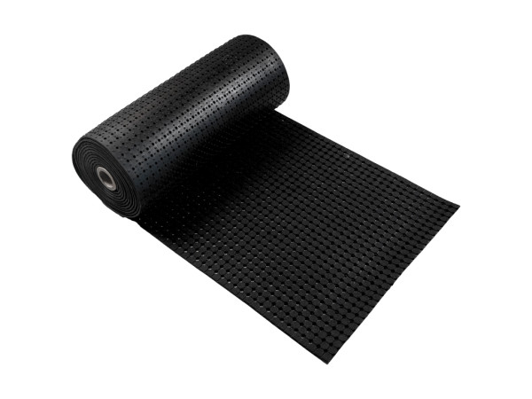 Anti-slip rubbermat voor natte zones op maat gesneden