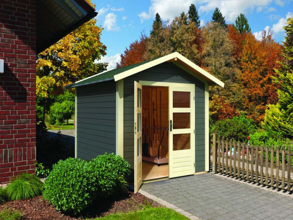 Tuinhuis Talkau 4 28 mm terragrijs