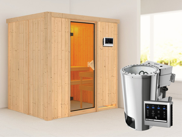 Systeemsauna Fanja incl. Plug & Play Bio-kachel