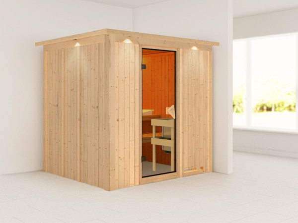 Systeemsauna Daria met dakkraag